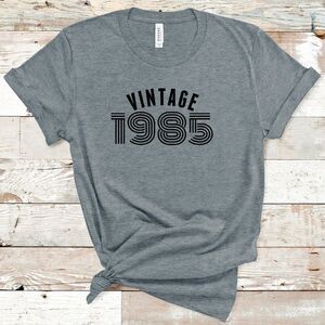 Vintage 1985 Soft Graphic Tee Shirt